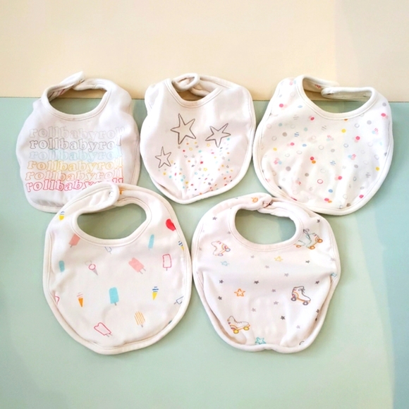 [10 for $30] Pehr Baby Bibs (5-Pack) - Picture 1 of 3